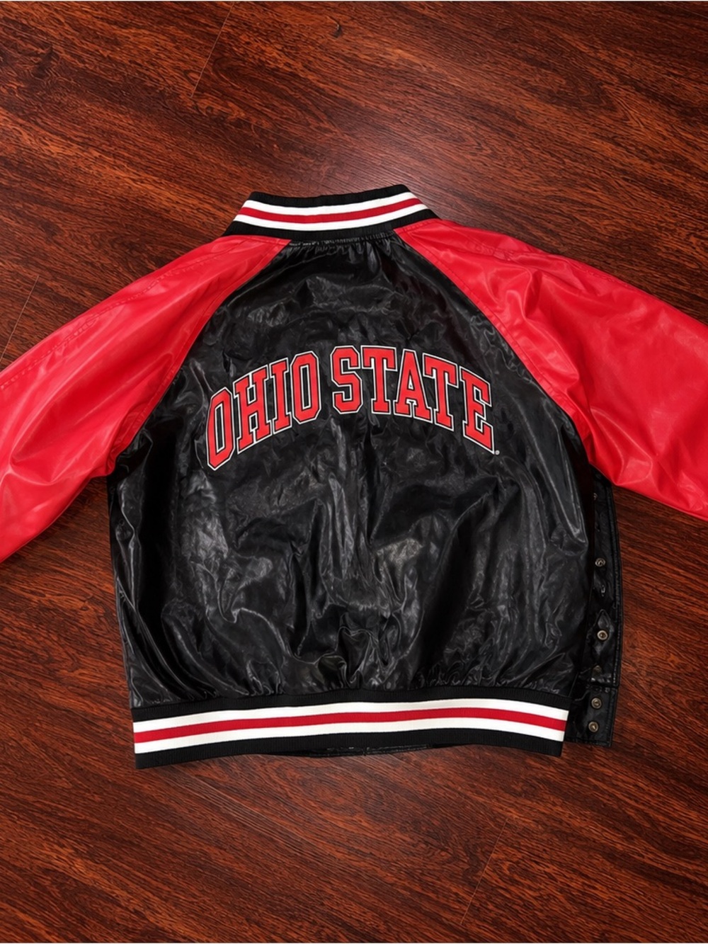 Black & Red Varsity Jacket - Picture 2 of 2